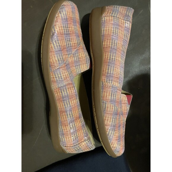 SOFTSPOTS  Metallic Orange PurplePlaid Comfort Pillowtop W. 8.5! ClemsonTigers# - Picture 2 of 4